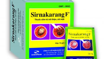 Thuốc cốm trị sỏi thận Sirnakarang F thế hệ mới